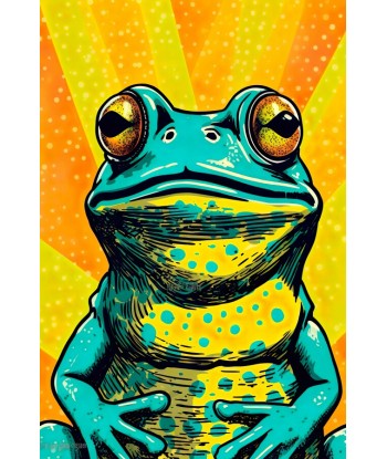 Tableau Pop Art Grenouille shop