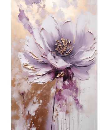 Tableau Fleur Mauve Le MVP de beaucoup