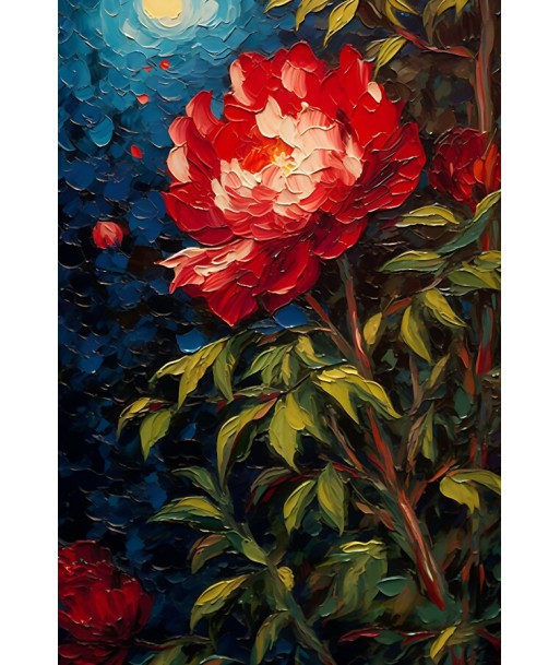 Tableau Pivoine Rouge Economisez 