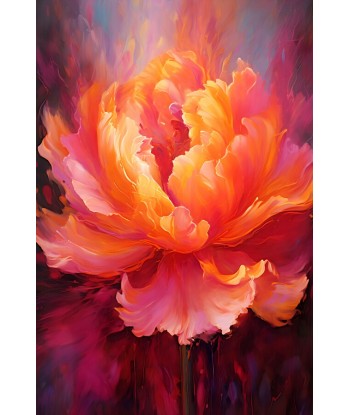 Tableau Pivoine Orange sélection de produits