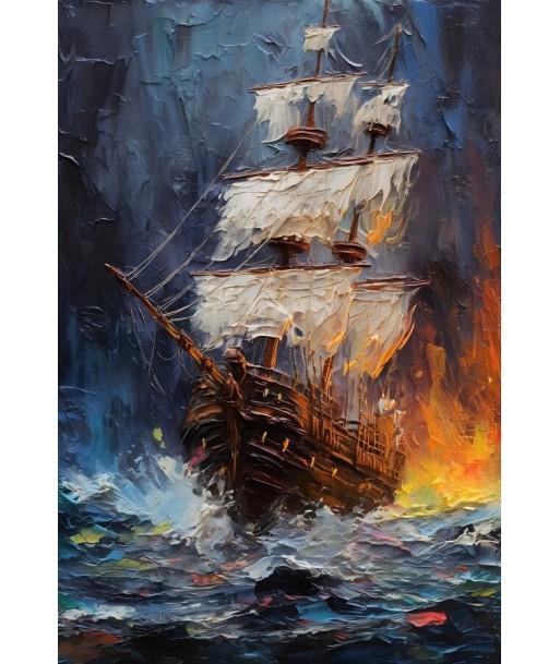 Tableau Bateau Pirate Jusqu'à 80% De Réduction