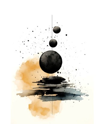 Tableau Abstrait Zen livraison gratuite