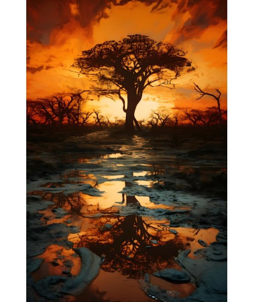 Tableau Africain Nature acheter