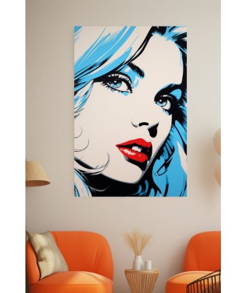 Tableau Pop Art Bleu Jusqu'à 80% De Réduction