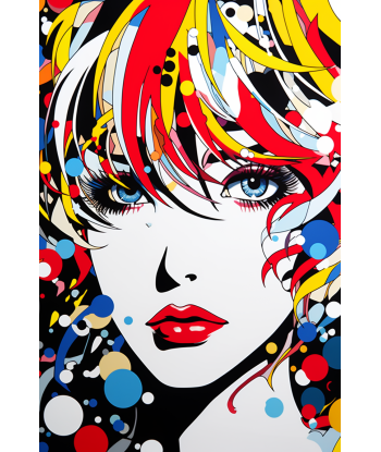 Tableau Pop Art Manga acheter en ligne