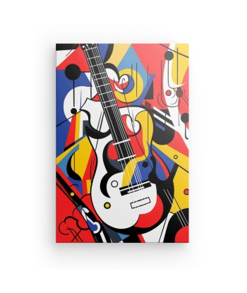 Tableau Pop Art Guitare Livraison rapide