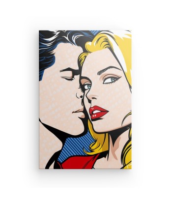 Tableau Pop Art Couple les muscles