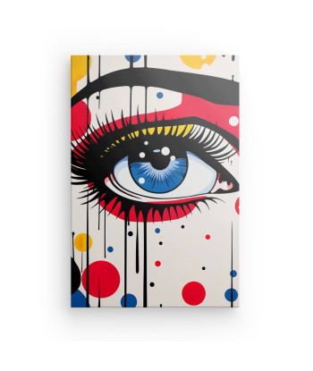 Tableau Pop Art Œil en ligne