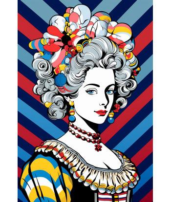 Tableau Pop Art Rococo l'achat 