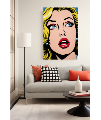 Tableau Pop Art Femme Etonnée sélection de produits