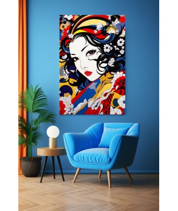 Tableau Pop Art Geisha votre restaurant rapide dans 