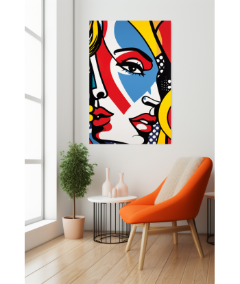 Tableau Pop Art Abstrait commande en ligne