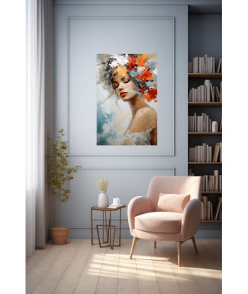 Tableau Femme Fleurs Cheveux ouvre sa boutique