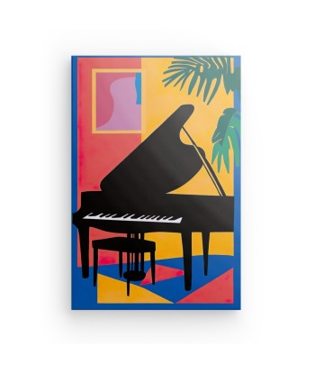 Tableau Piano Tropical Jazzy Amélioration de cerveau avec