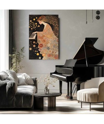 Tableau Piano Songe Doré Par le système avancé 