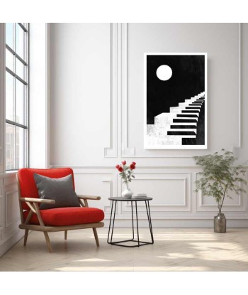 Tableau Piano Escalier Lunaire online