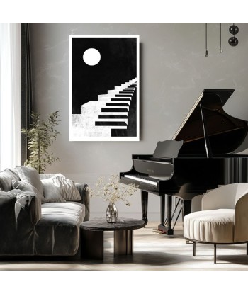 Tableau Piano Escalier Lunaire online