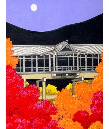 Estampe Japonaise de Teruhide Kato | Temple Tofuku à l'Automne Comparez et commandez 