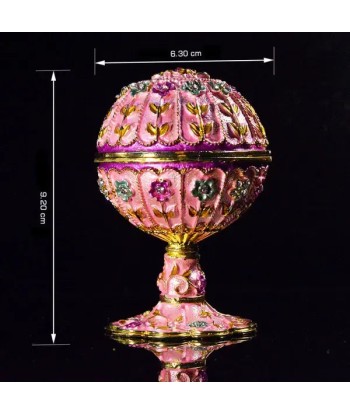 ŒUF DE FABERGÉ MORGANITE RÉPLIQUE pas cheres