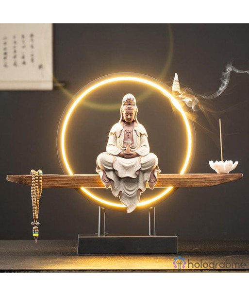 Lampe Porte-Encens Bodhisattva livraison gratuite