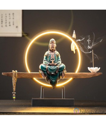 Lampe Porte-Encens Bodhisattva livraison gratuite