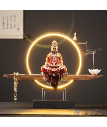 Lampe Porte-Encens Bodhisattva livraison gratuite