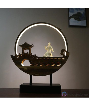 Lampe Porte-Encens Kung Fu hantent personnes