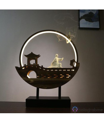 Lampe Porte-Encens Kung Fu hantent personnes