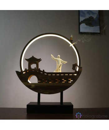 Lampe Porte-Encens Kung Fu hantent personnes