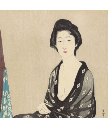 Femme en Kimono d'Été de Goyo Hashiguchi | Reproduction Fine Art votre restaurant rapide dans 